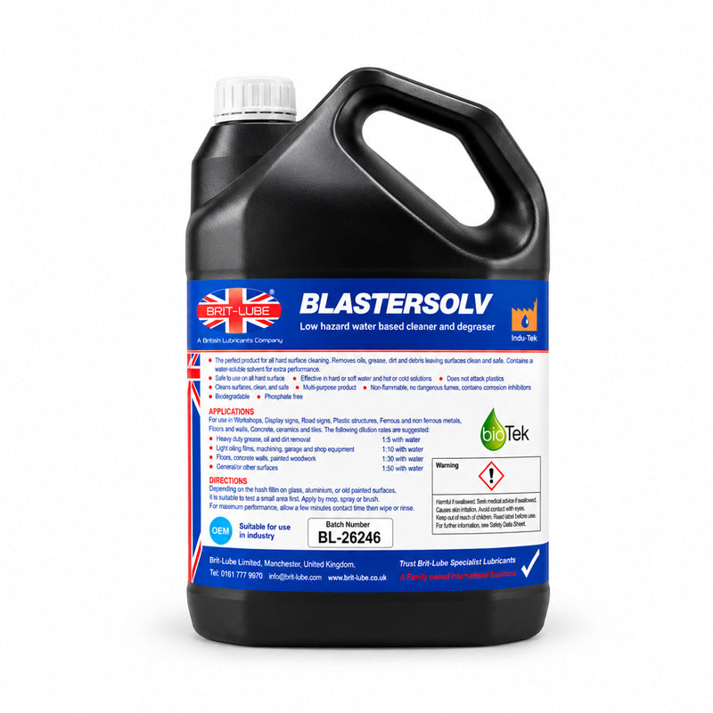Brit-Lube Blastersolv 5 Litre - Allow 2-3 Days
