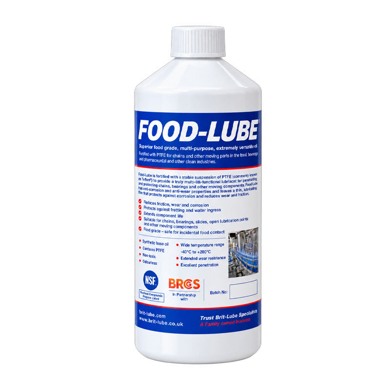Brit-Lube Food-Tek Food Lube 1 Litre - Allow 2-3 Days