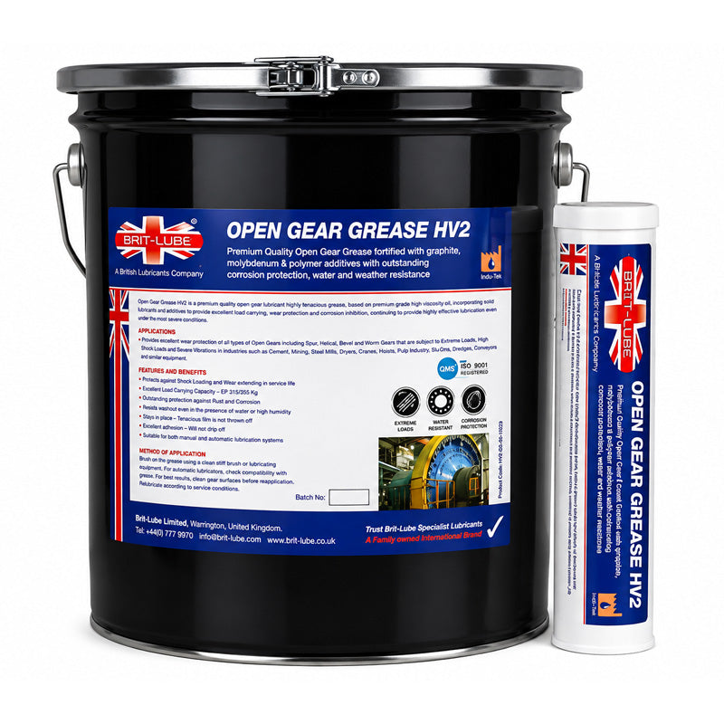 Brit-Lube Open Gear Grease HV2 3kg - Allow 2-3 Days