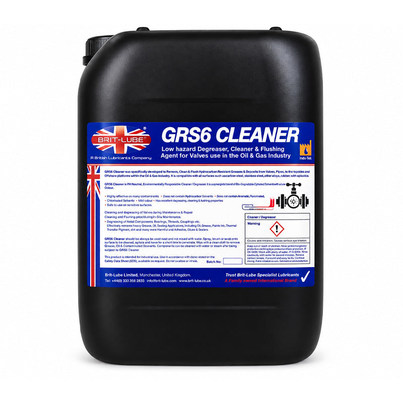 Brit-Lube GRS6 Cleaner 300 Litre - Allow 2-3 Days