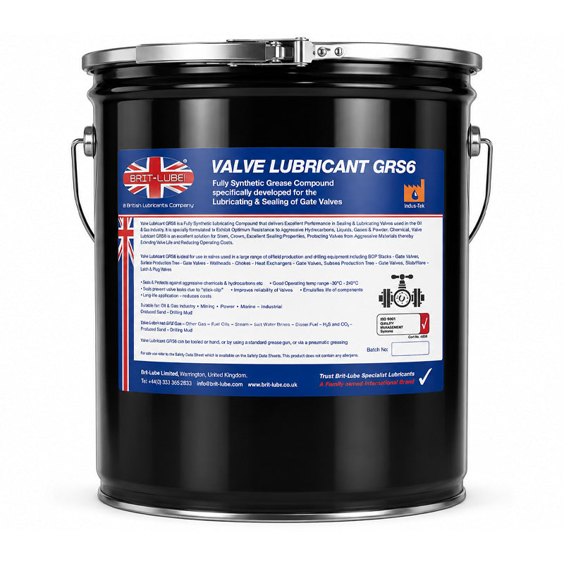 Brit-Lube Valve Lubricant GR56 18kg - Allow 2-3 Days