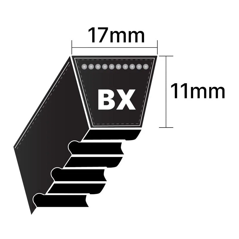 BX90 Premier Quality BX-Section Cogged V-Belt