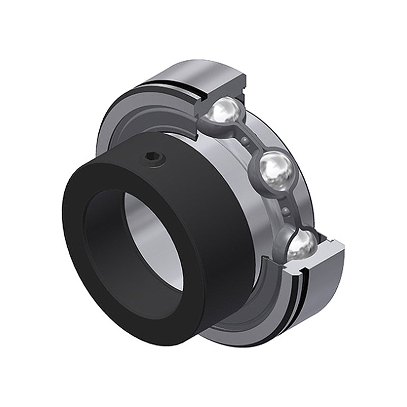 SNR CES210 Metric Flatback Grooved Parallel Outer Bearing Insert 50mm Bore 90mm Outside Diameter with Eccentric Collar - Allow 2-3 Days