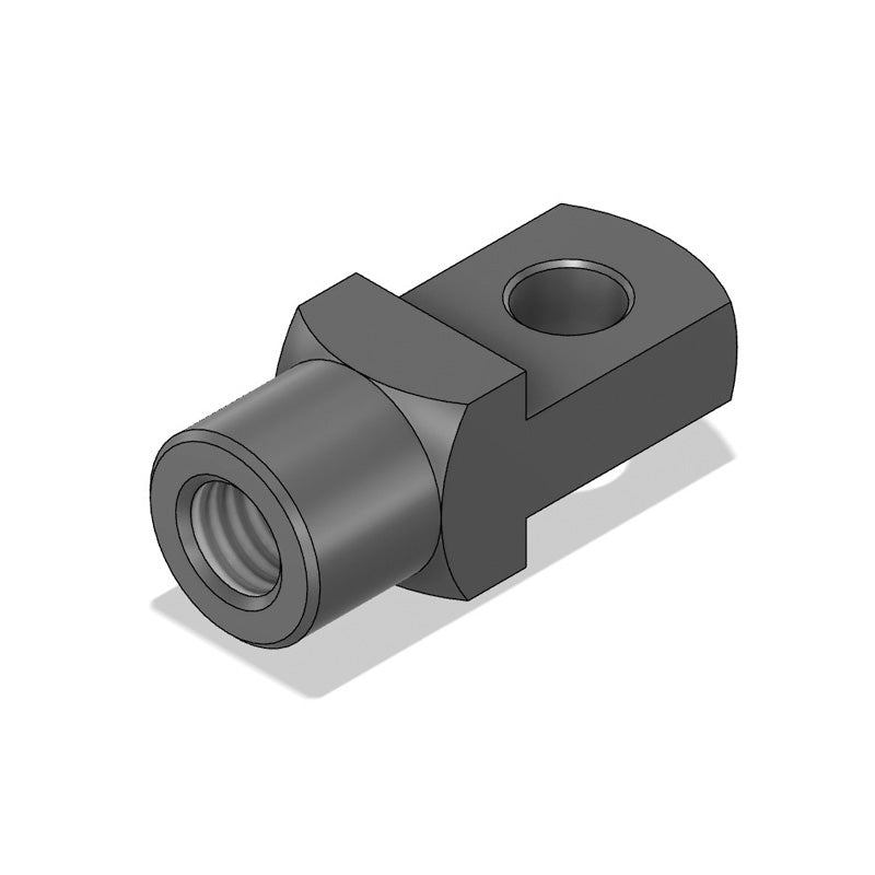 Chiavette AG5 Right Hand Female Steel Clevis Mating Piece 5mm Bore M5x0.8 Thread - Allow 7-10 Days