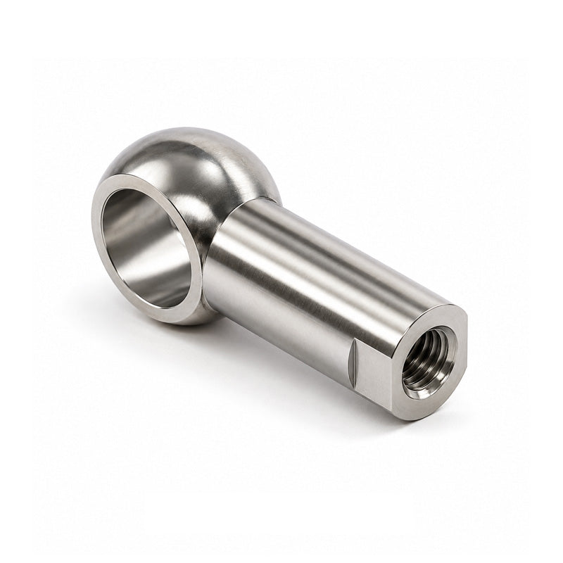 Chiavette A8SS Right Hand Stainless Steel Ball Socket with Internal Snap Ring 8mm Ball Diameter M5 Thread - Allow 2-3 Days