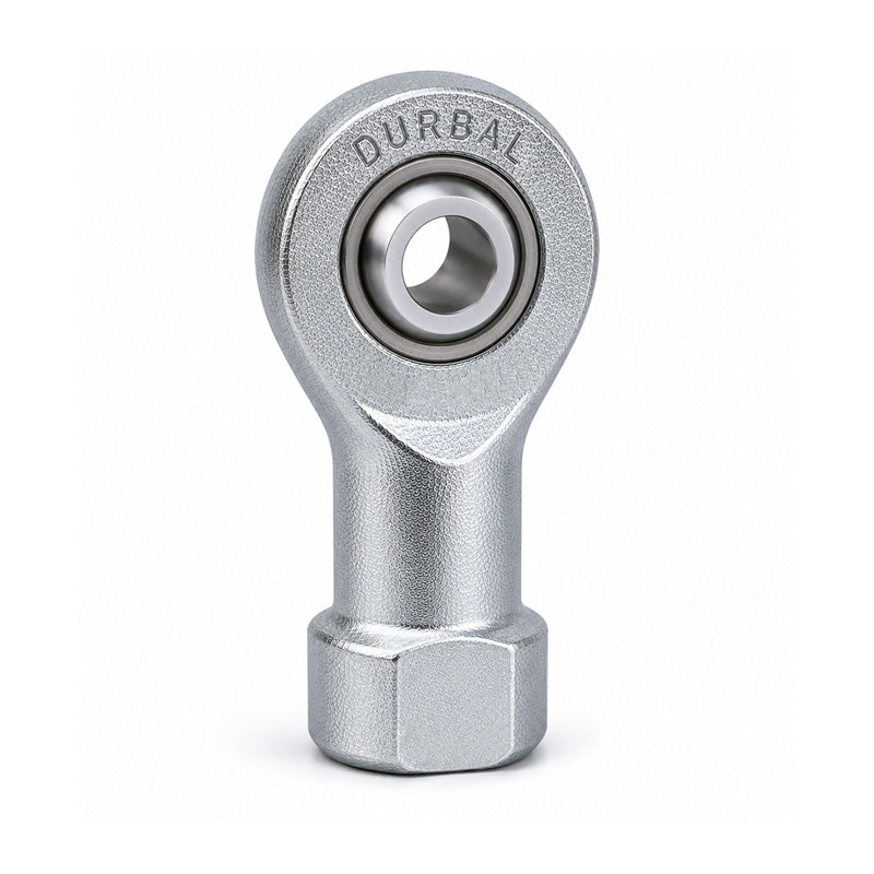 Durbal DSI30-T/K Maintenance Free Right Hand Metric Steel / PTFE Lined Female Rod End M30x2 Thread