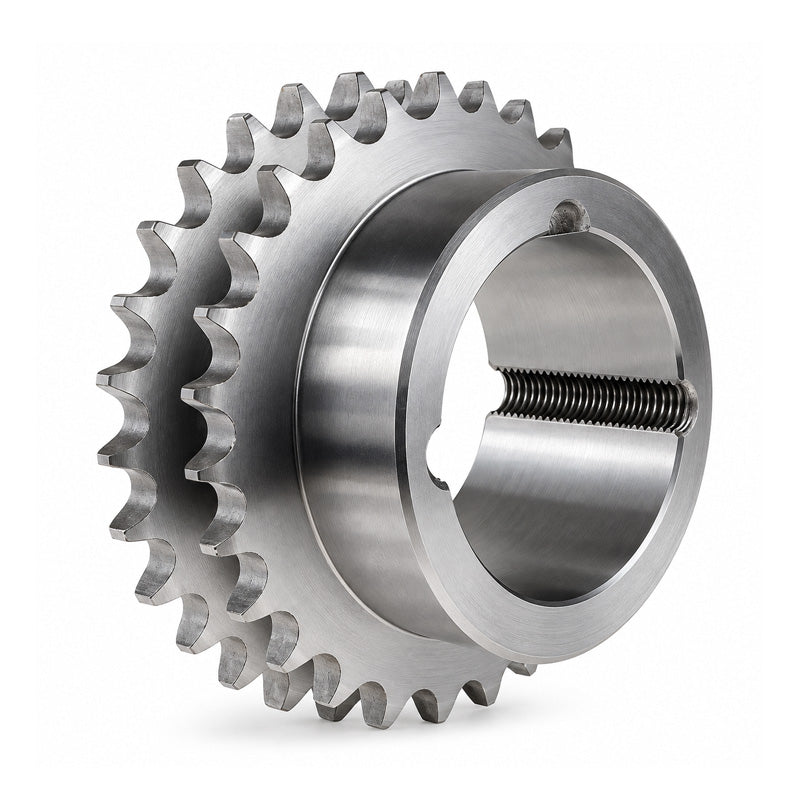 45 Tooth 12B Duplex Sprocket Tapered Locking Bush Type for 3/4 inch Pitch Chain (Bush not Incl.)