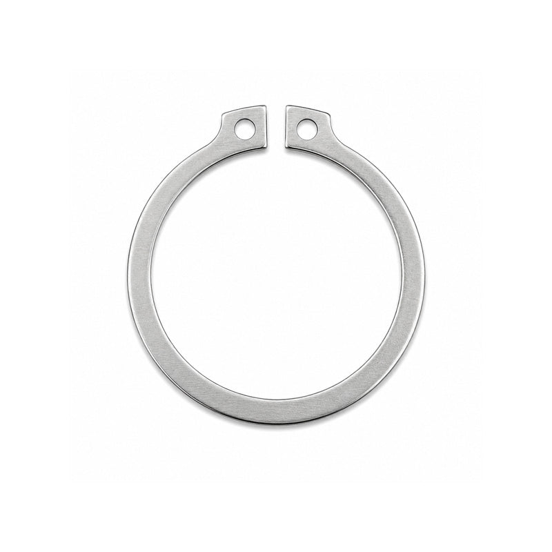 Stainless Steel External Circlip for 1.68 inch Shaft Diameter Un-Sprung Diameter 1.560 inch