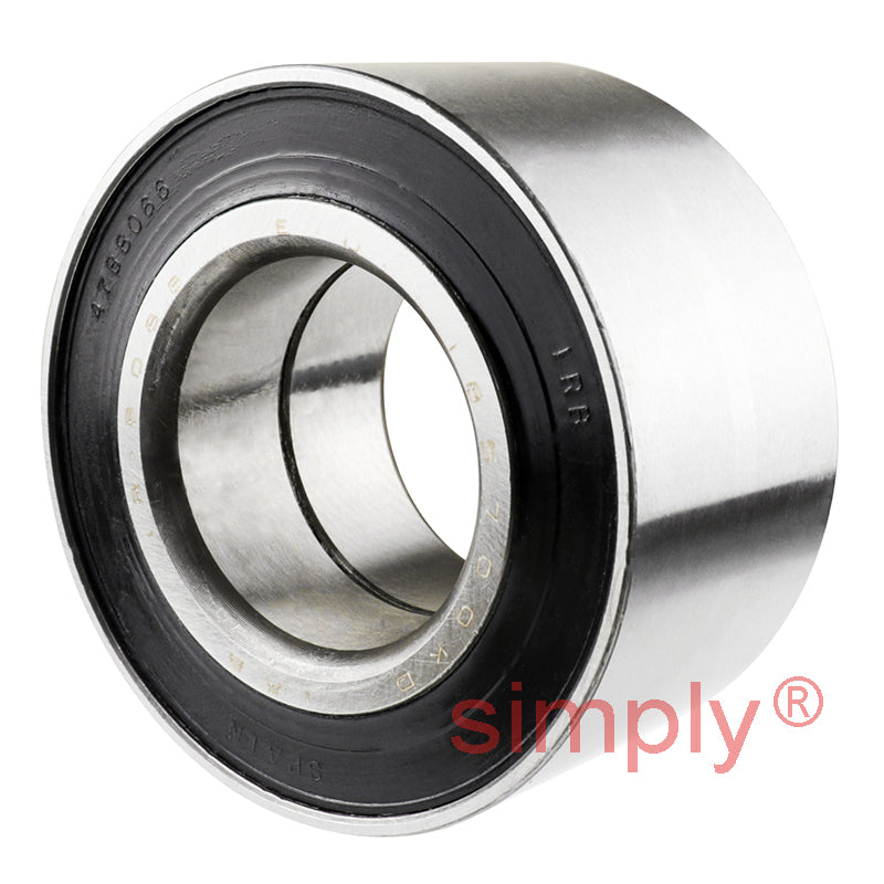 F16031 Rubber Sealed Double Row Wheel Bearing 37x72.04x37mm