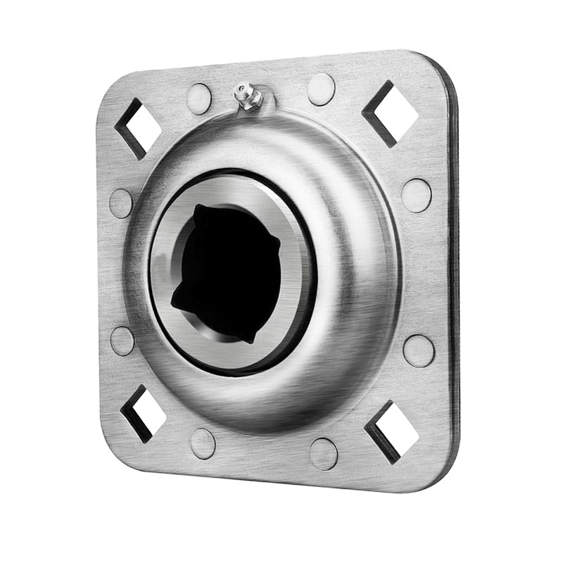 PEER FD21111516RDC Seedbed Finisher Can Be Used with Locking Cam Round Bore Relubricatable Flanged Disc with Bolt Holes 1.938x5.5x2.125 inch