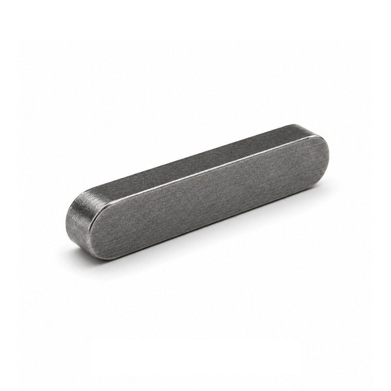 Metric Carbon Steel DIN6885 Feather Key with 2 Rounded Ends 6x6x90mm