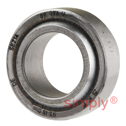 SKF GE15C Maintenance Free Spherical Plain Bearing Steel / Bronze 15x26x12x9mm