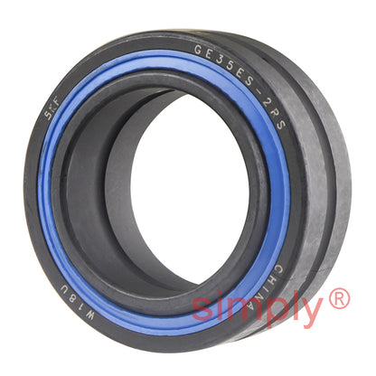 SKF GE35ES2RS Double Sealed Spherical Plain Bearing 35x55x20x25mm