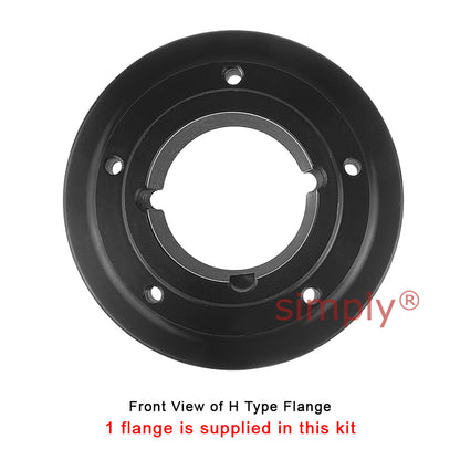 Major Brand F60H/F60F Inner/Outer Facing Taper Bores Type Tyre Drive Coupling Assembly with Natural Rubber Tyre