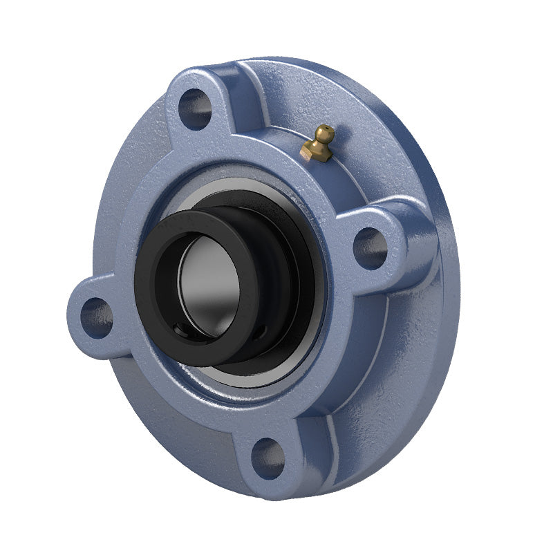 HCFC210-29 Imperial Four Bolt Cast Iron Round Flanged Housing with 1-13/16 inch Eccentric Collar Insert