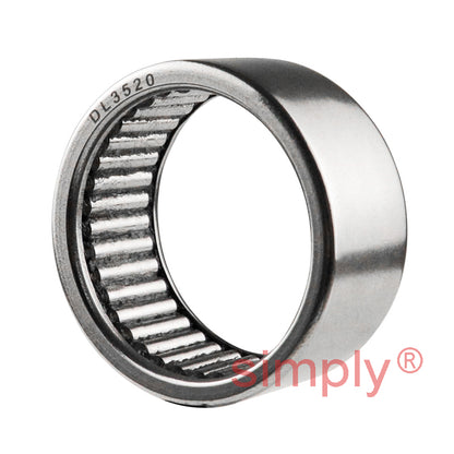 Budget HN354320 Open Ended Drawn Cup Type Full Complement Needle Roller Bearing 35x43x20mm