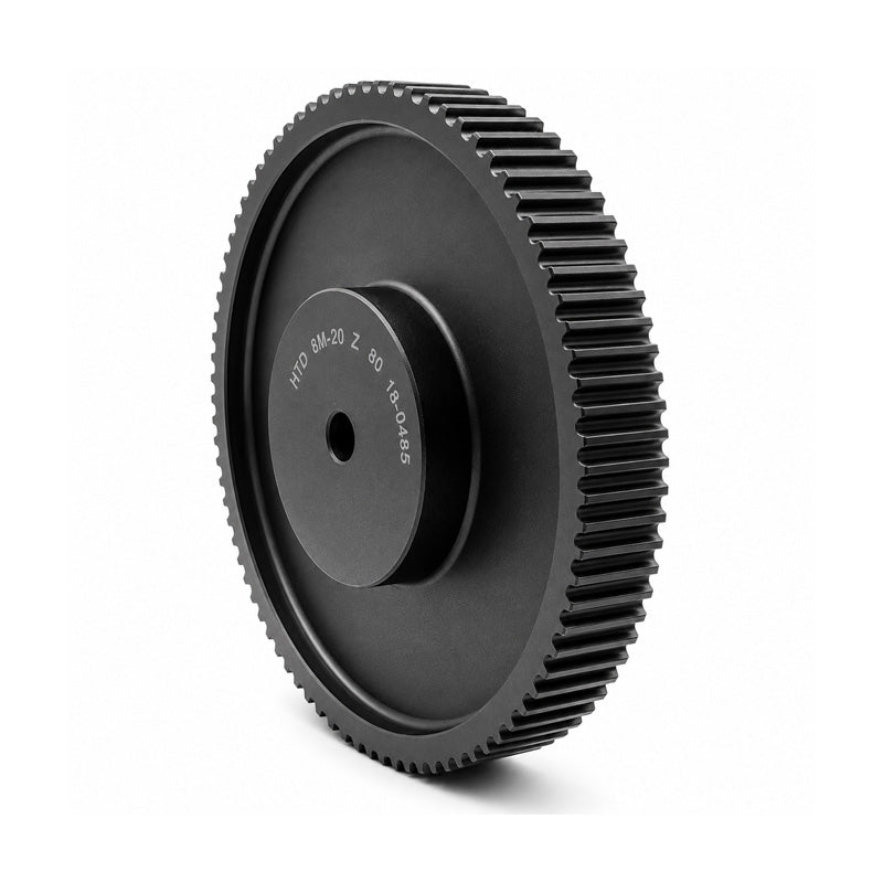 P120-H-300 - 1/2 inch Pitch 120 Tooth Pilot Bored Cast Iron Timing Pulley for 3 inch Wide Belts