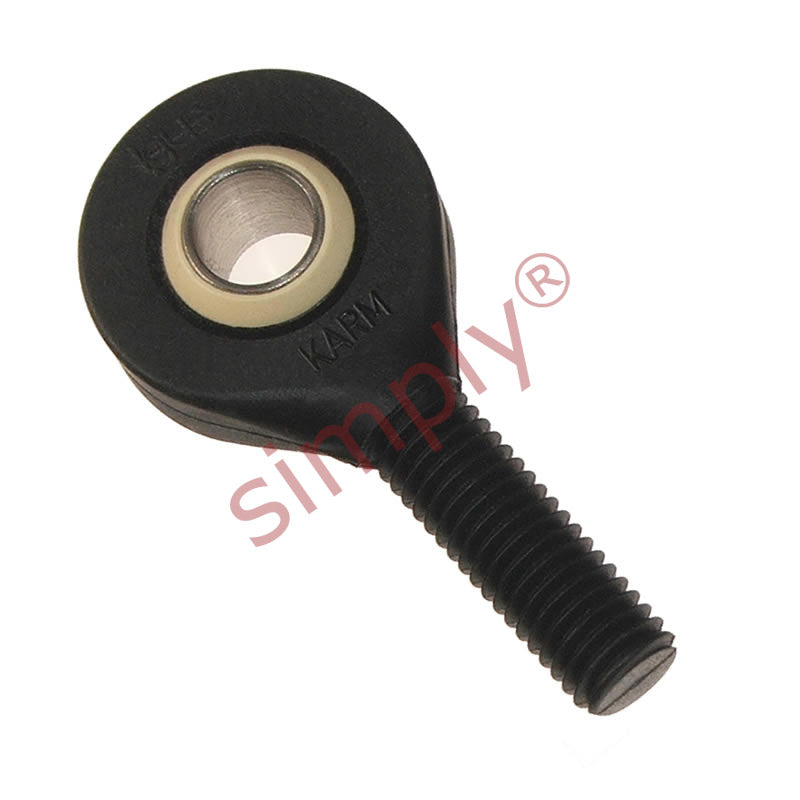 igubal KARM12MH Right Hand Male Plastic Rod End 12mm Bore M12 Thread with Metal Insert