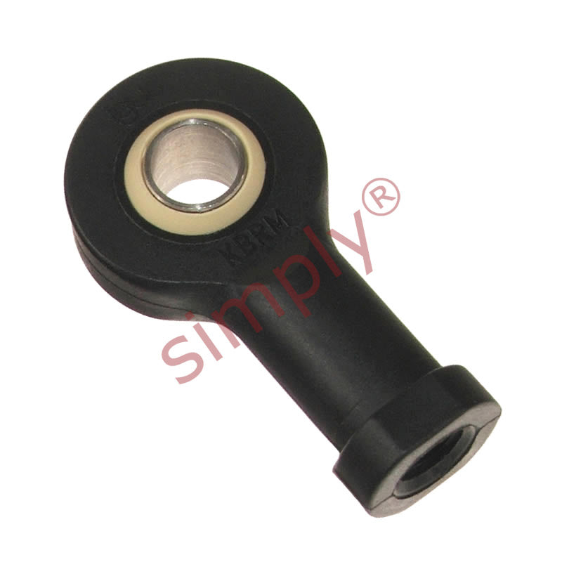 igubal KBLM16MH Left Hand Female Plastic Rod End 16mm Bore M16 Thread with Metal Insert