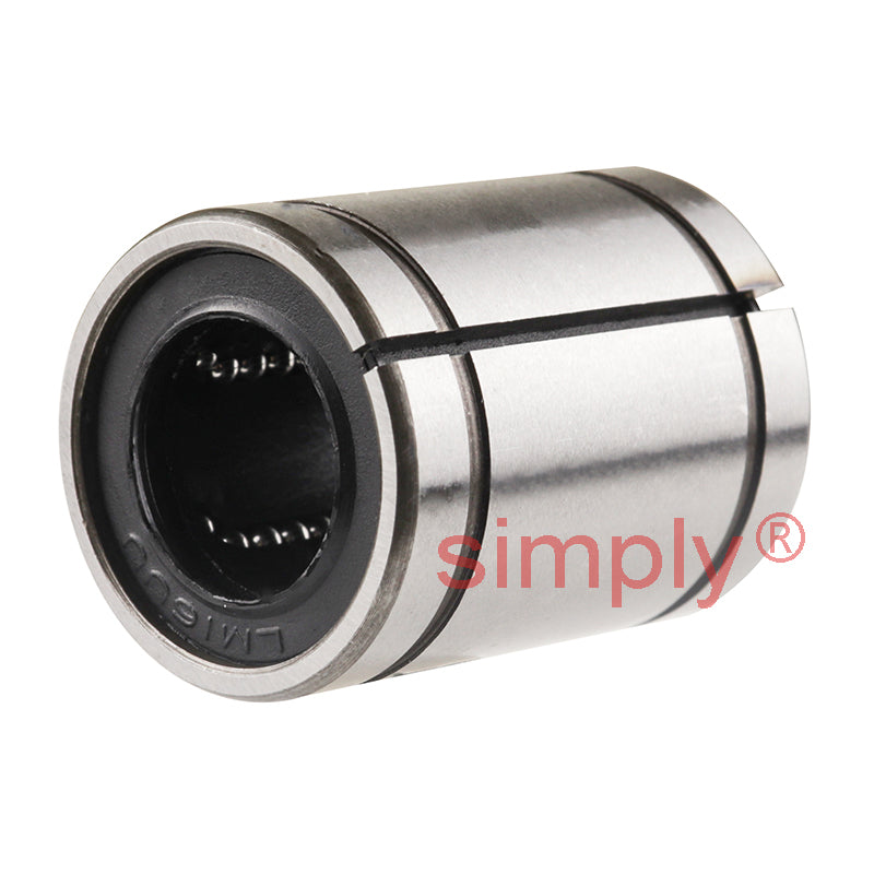 LM16UUAJ Adjustable Linear Ball Bushing with Rubber Seals 16x28x37mm