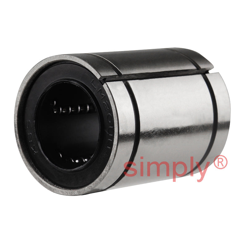 LM20UUAJ Adjustable Linear Ball Bushing with Rubber Seals 20x32x42mm