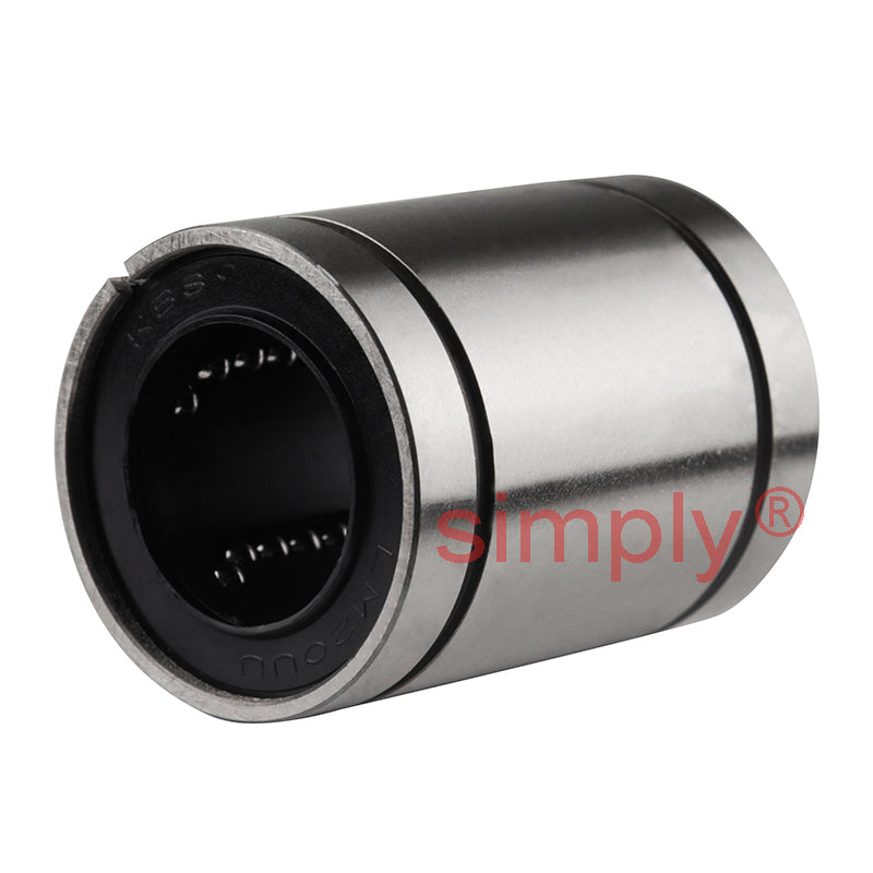 LM20UUAJ Adjustable Linear Ball Bushing with Rubber Seals 20x32x42mm