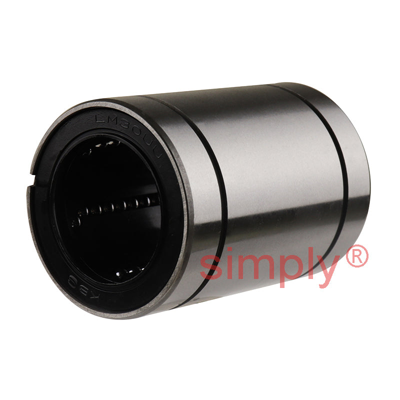 LM30UUAJ Adjustable Linear Ball Bushing with Rubber Seals 30x45x64mm