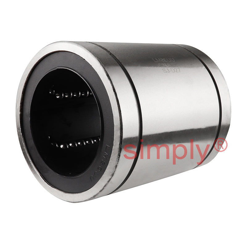 LM60UU Closed Linear Ball Bushing with Rubber Seals 60x90x110mm