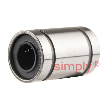 LM6UU Closed Linear Ball Bushing with Rubber Seals 6x12x19mm