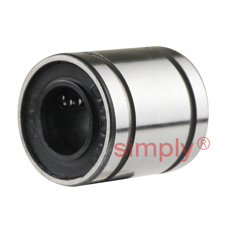 LM8SUU Closed Linear Ball Bushing with Rubber Seals 8x15x17mm