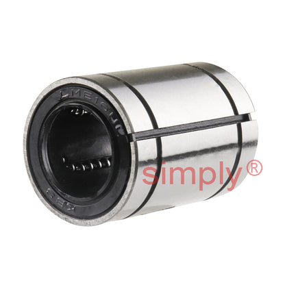LME16UUAJ Adjustable Linear Ball Bushing with Rubber Seals 16x26x36mm