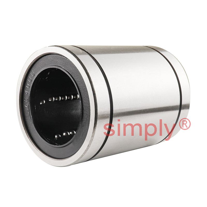 LME40UU Closed Linear Ball Bushing with Rubber Seals 40x62x80mm