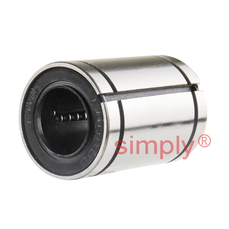LMB8UUAJ Imperial Adjustable Linear Ball Bushing with Rubber Seals 0.5x0.875x1.25 inch