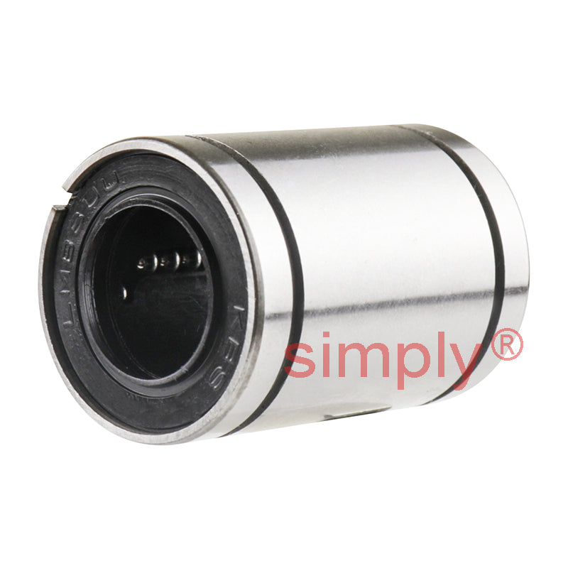 LMB8UUAJ Imperial Adjustable Linear Ball Bushing with Rubber Seals 0.5x0.875x1.25 inch