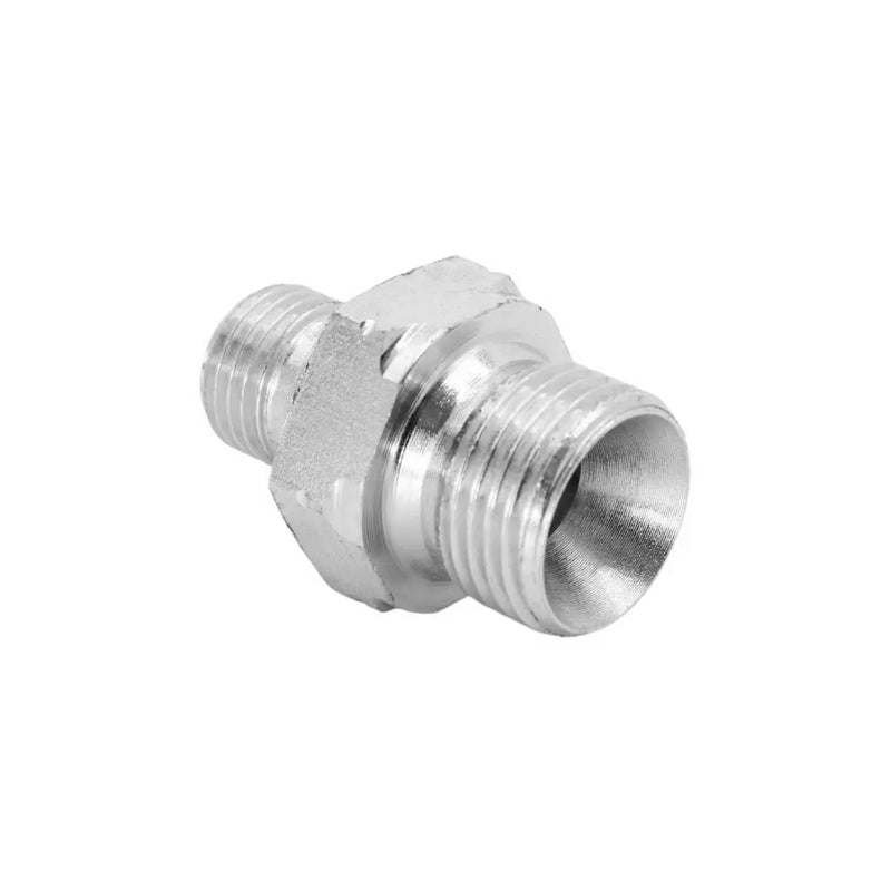 FLEXEQUIP 5/8 inch BSP Male to 5/8 inch BSP Male Hydraulic Adaptor - Allow 2-3 Days