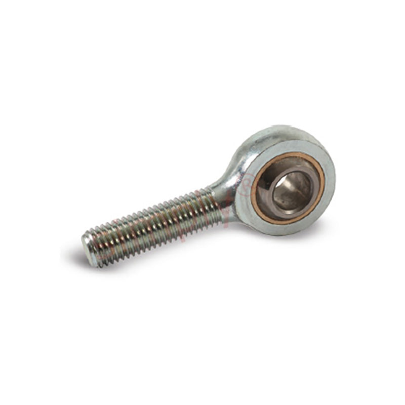Branded MB-M14 Right Hand Metric Steel / Bronze Lined Maintenance Required Plain Male Rod End M14x2 Thread