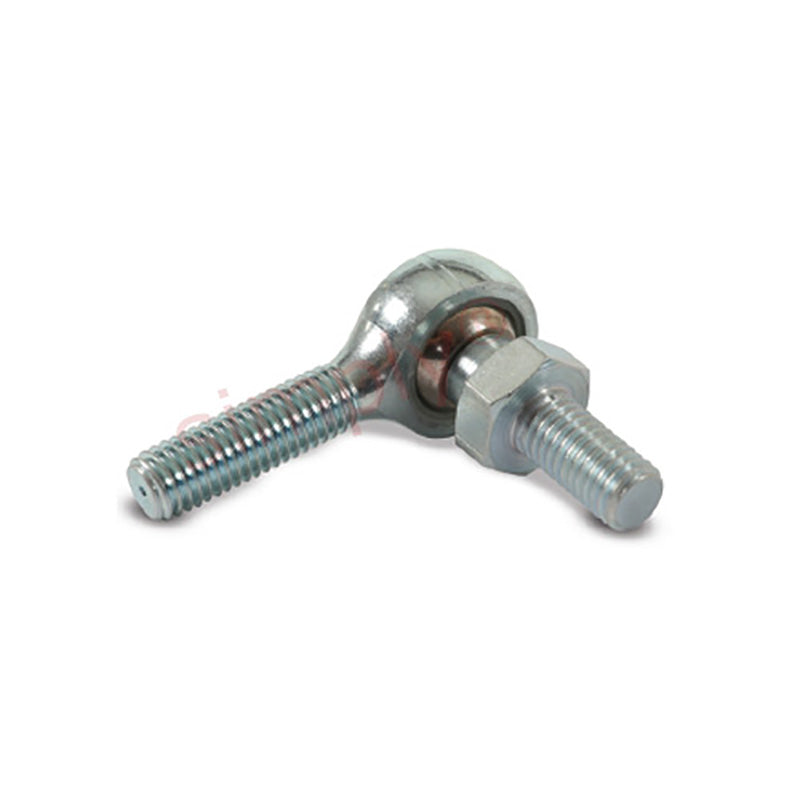 Dunlop MP-04S Right Hand Imperial Steel / Nylon Lined Maintenance Free Studded Male Rod End 1/4 UNF Thread - Allow 7-10 Days