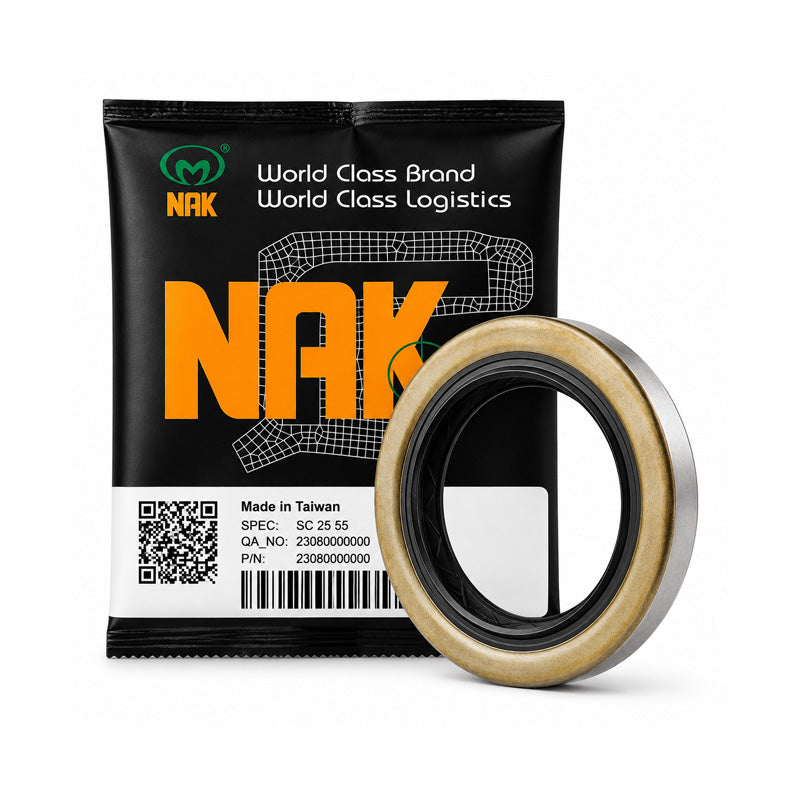 NAK 140x170x14mm Metal Cased Nitrile Rubber Single Lip Rotary Shaft Oil Seal with Garter Spring SB - Allow 7-10 Days