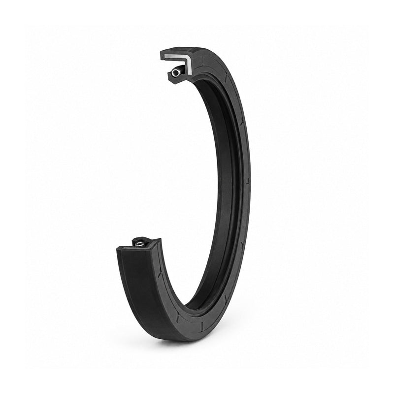 NAK 12.5x25x8mm Nitrile Rubber Double Lip Rotary Shaft Oil Seal with Garter Spring TC - Allow 7-10 Days