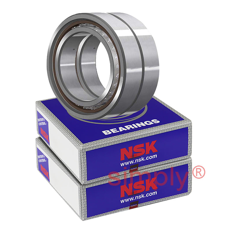 NSK 7011A5TRDULP3 Super Precision Angular Contact Spindle Bearing 55x90x18mm (Set of 2)