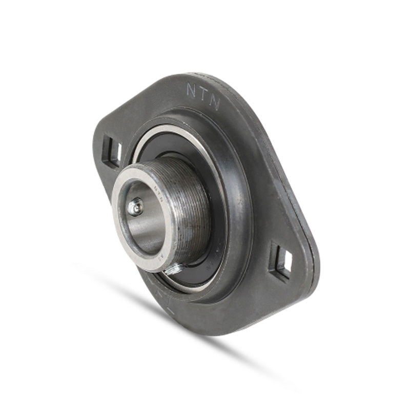 NTN ASPFL204 Oval 2 Bolt Pressed Steel Bearing Housing with 20mm Insert - Allow 2-3 Days