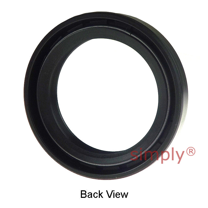 31x43x10.3DC4SS Metric Fork and Damper Nitrile Rubber Oil Seal with 2 Opposite Facing Individually Sprung Sealing Lips and Raised Outer Sealing Band on Outside Diameter