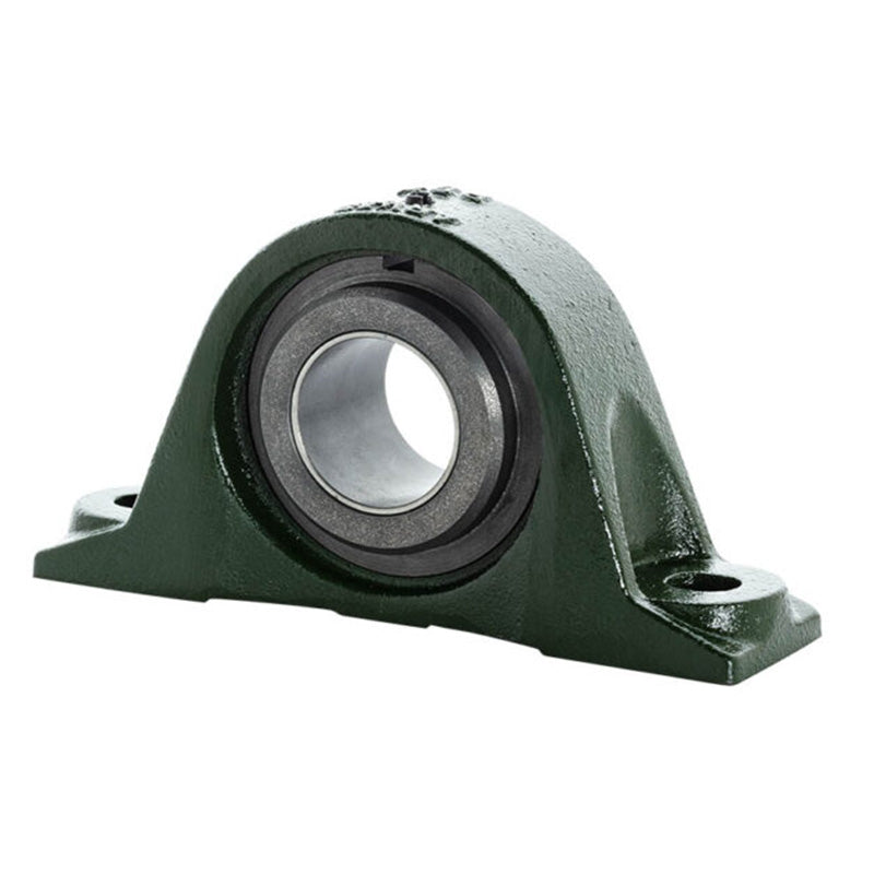 Major Brand PB4-35M-DX Metric Cast Iron Two Bolt Pillow / Plummer Block Housing with 35mm Bore Steel Insert - Allow 3-4 Weeks