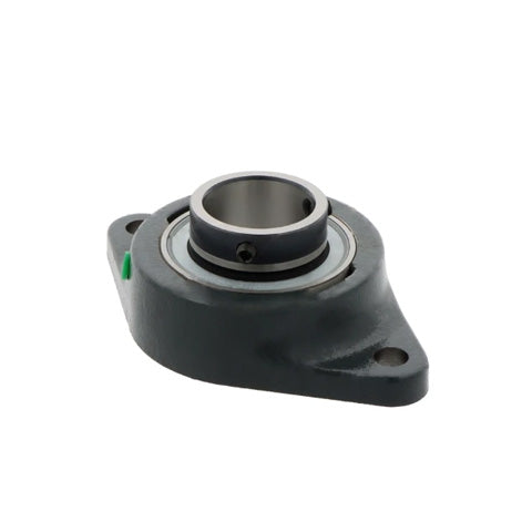 INA PCJTY30XLN Two Bolt Cast Iron Oval Housing with Grub Screw Insert 30mm Bore