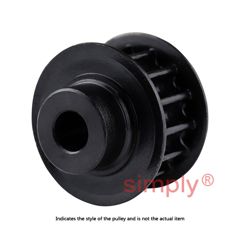 Drive-Flex PC14M-40S-68 - 14mm Pitch 40 Tooth Polychain and Synchrochain Steel Pilot Bore Timing Belt Pulley for 68mm Wide Belts