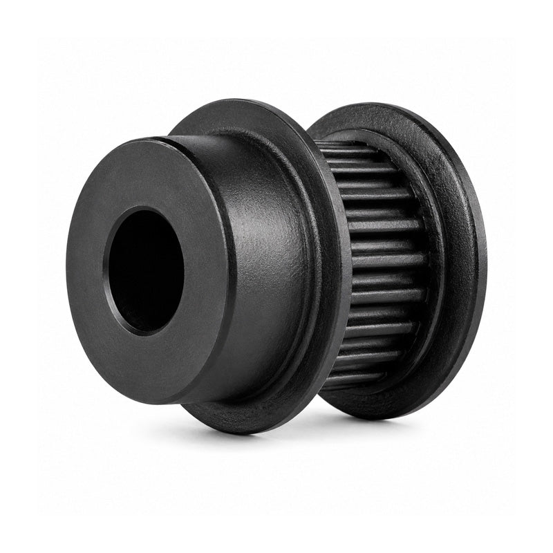 PP90-MXL-025M - 0.08 inch Pitch 90 Tooth Pilot Bore Polycarbonate (Glass Filled) Timing Pulley for 1/4 inch Wide Belt