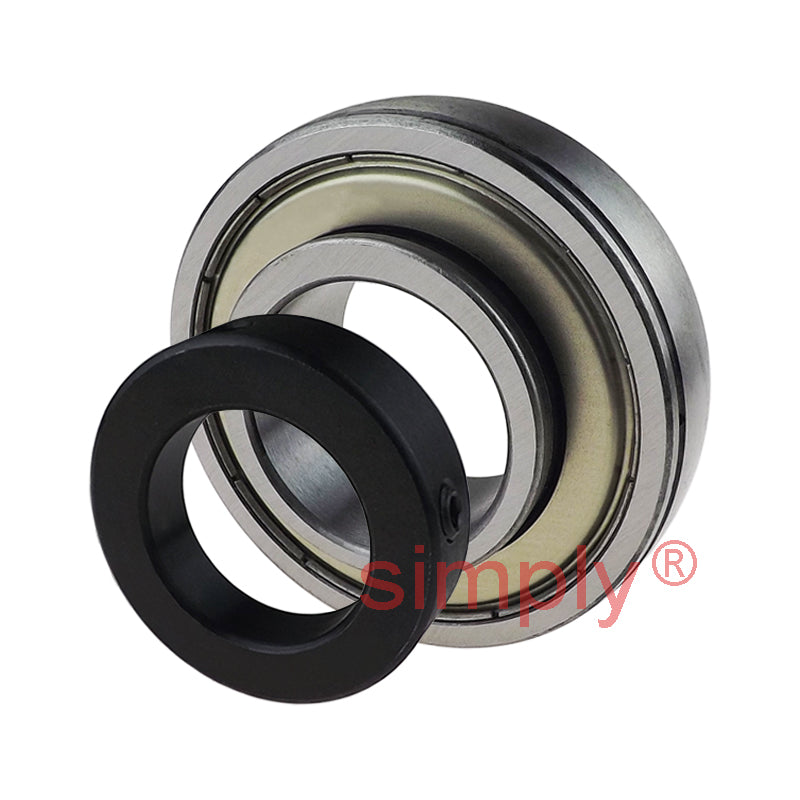 SA201G Metric Bearing Insert with Locking Collar 12mm Bore 40mm Outside Dia