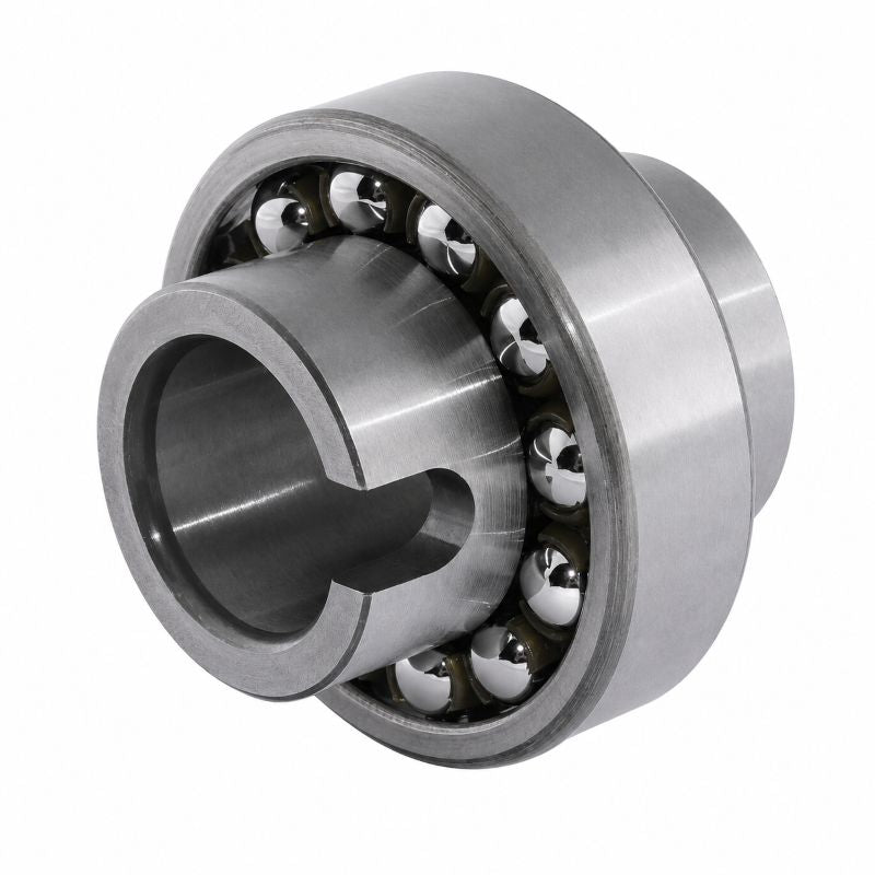 11207TN9 Budget Open Self Aligning Ball Bearing with Extended Inner Ring 35x72x17mm