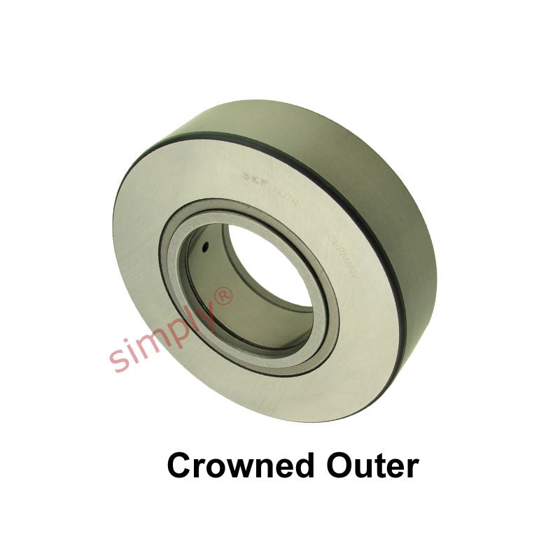 SKF NUTR35A Support Roller With Axial Guidance Crowned Outer 35x72x29mm