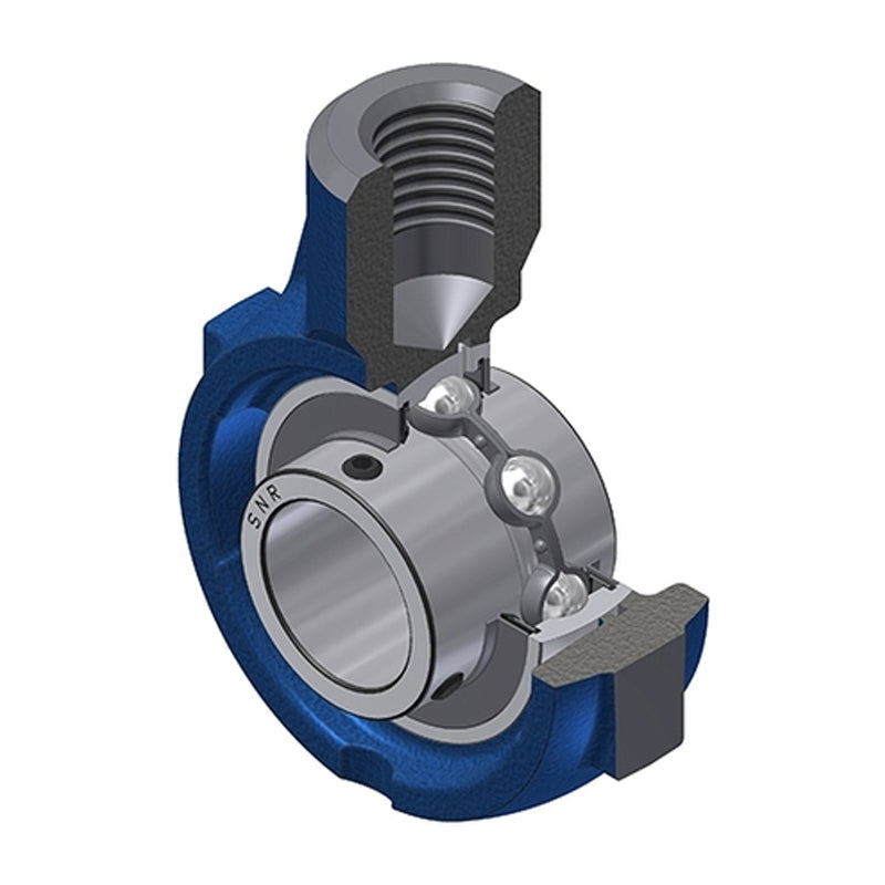 SNR UCEHE210-31 Imperial Cast Iron Hanger Bearing Unit with 1-15/16 inch Bore Insert - Allow 2-3 Days